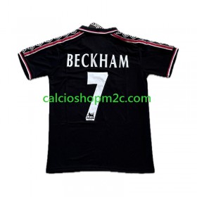 Manchester United Beckham 7 Retro Maglia Terza 1998/1999 Manica Corta